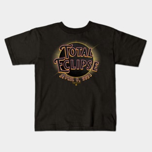 Total Eclipse 2024 Kids T-Shirt